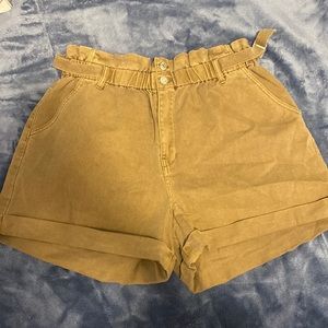 Cute shorts, I bought too big of a size. Labeled as size OX